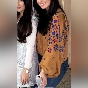 FREE PEOPLE Boho Top